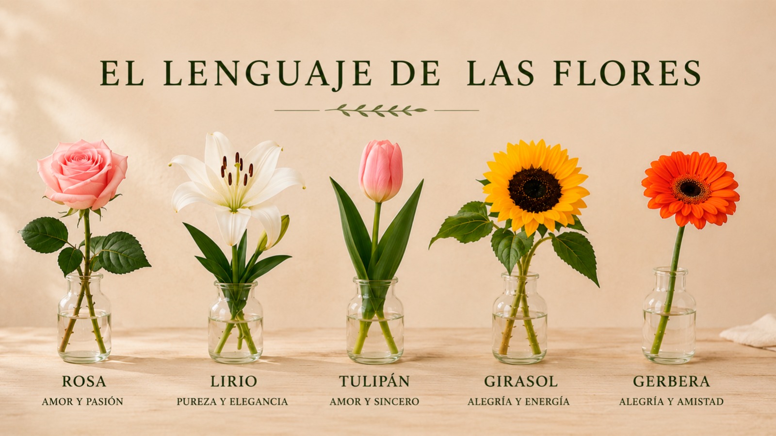 ¿Qué significan las flores? Descubre el lenguaje de las flores