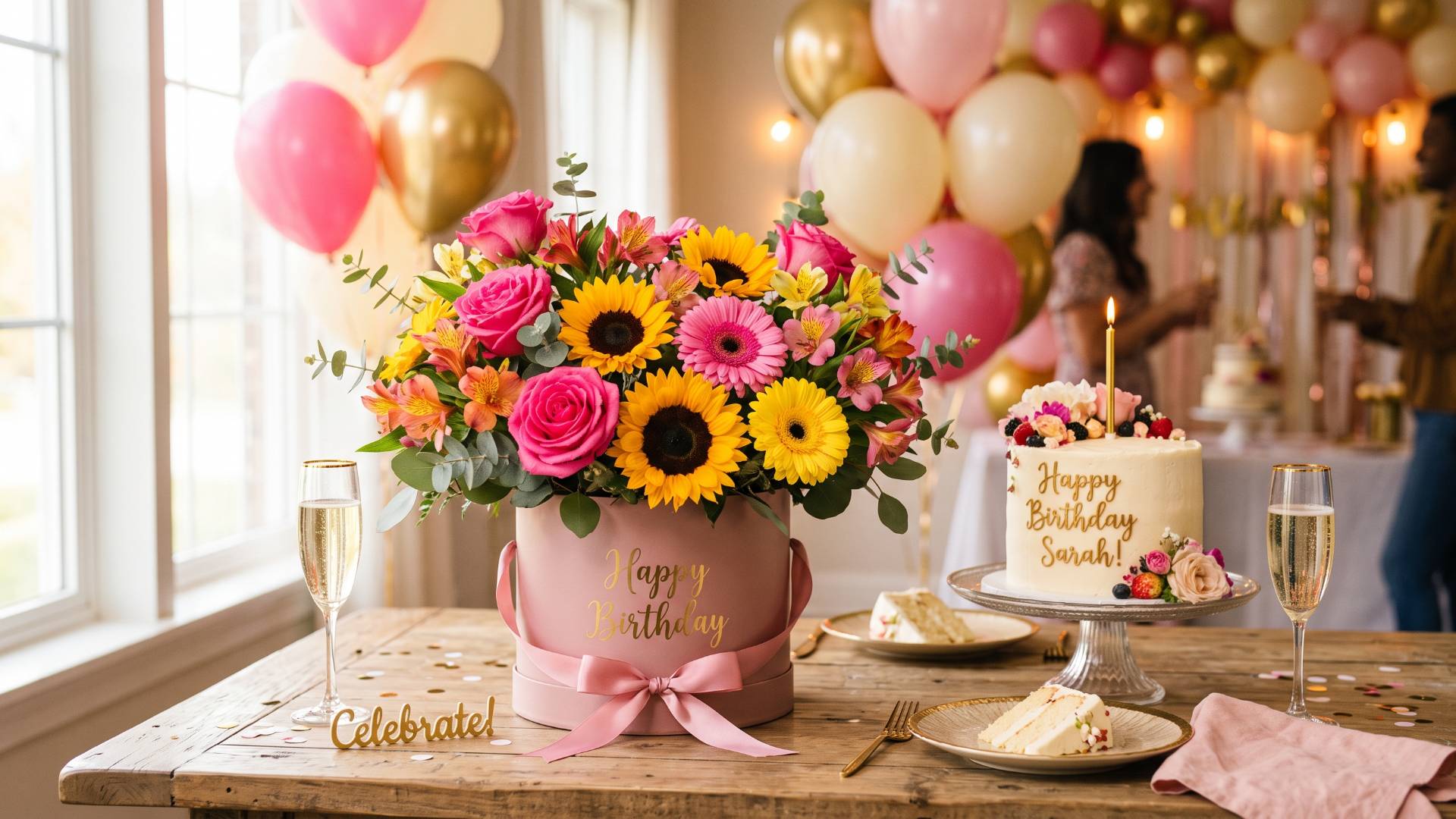 Flores para cumpleaños: cómo elegir el arreglo perfecto según la persona