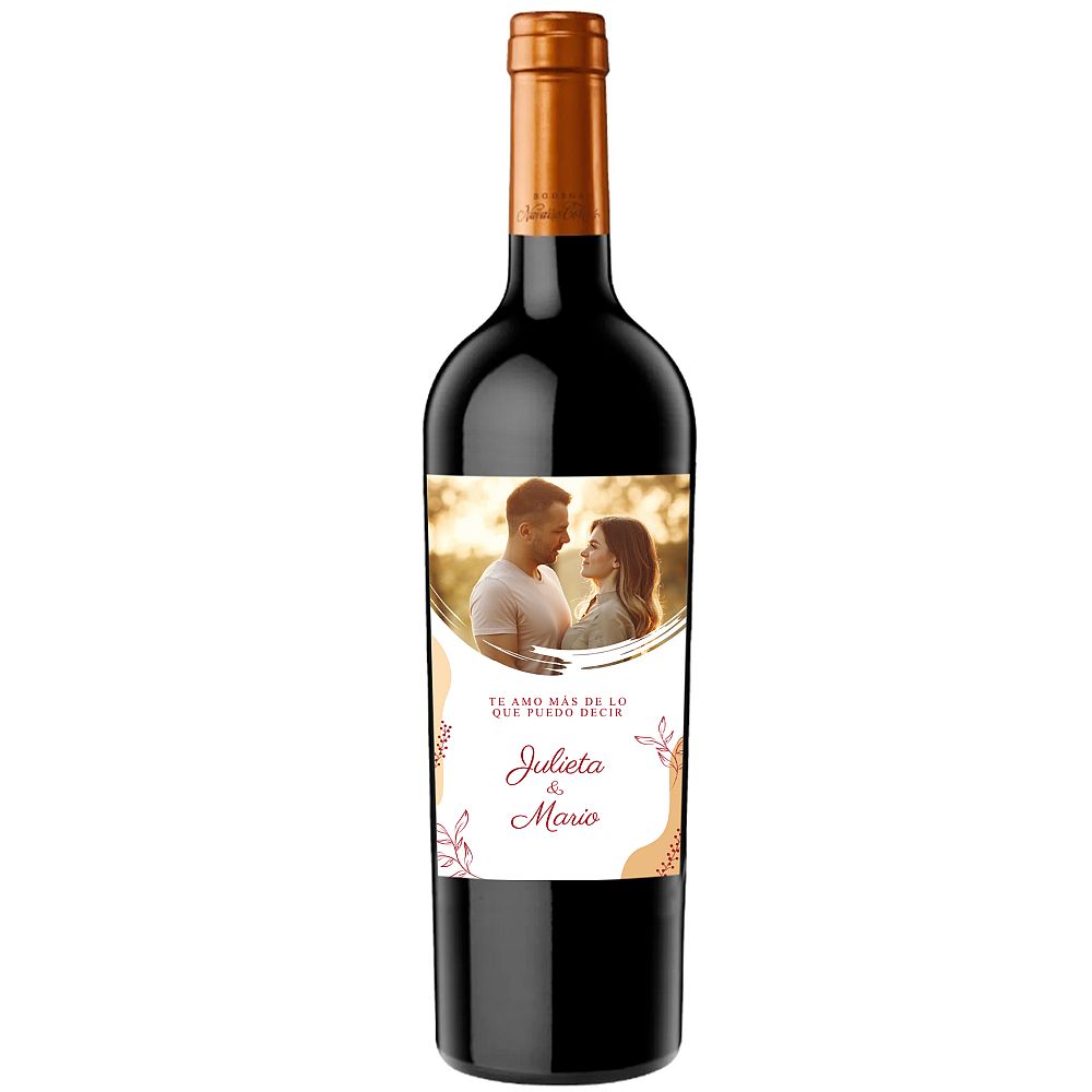 VINO NAVARRO CORREAS - TE AMO (PERSONALIZABLE)