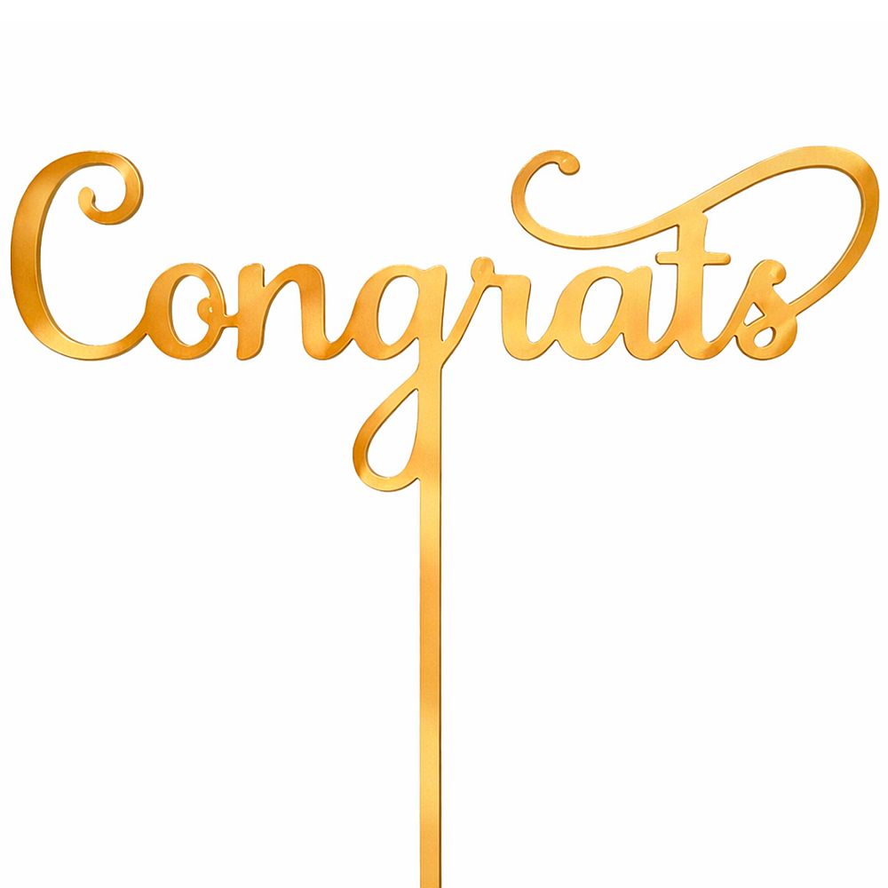 TOPPER CONGRATS