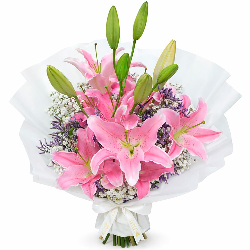 RAMO DE LILIUMS PERFUMADOS