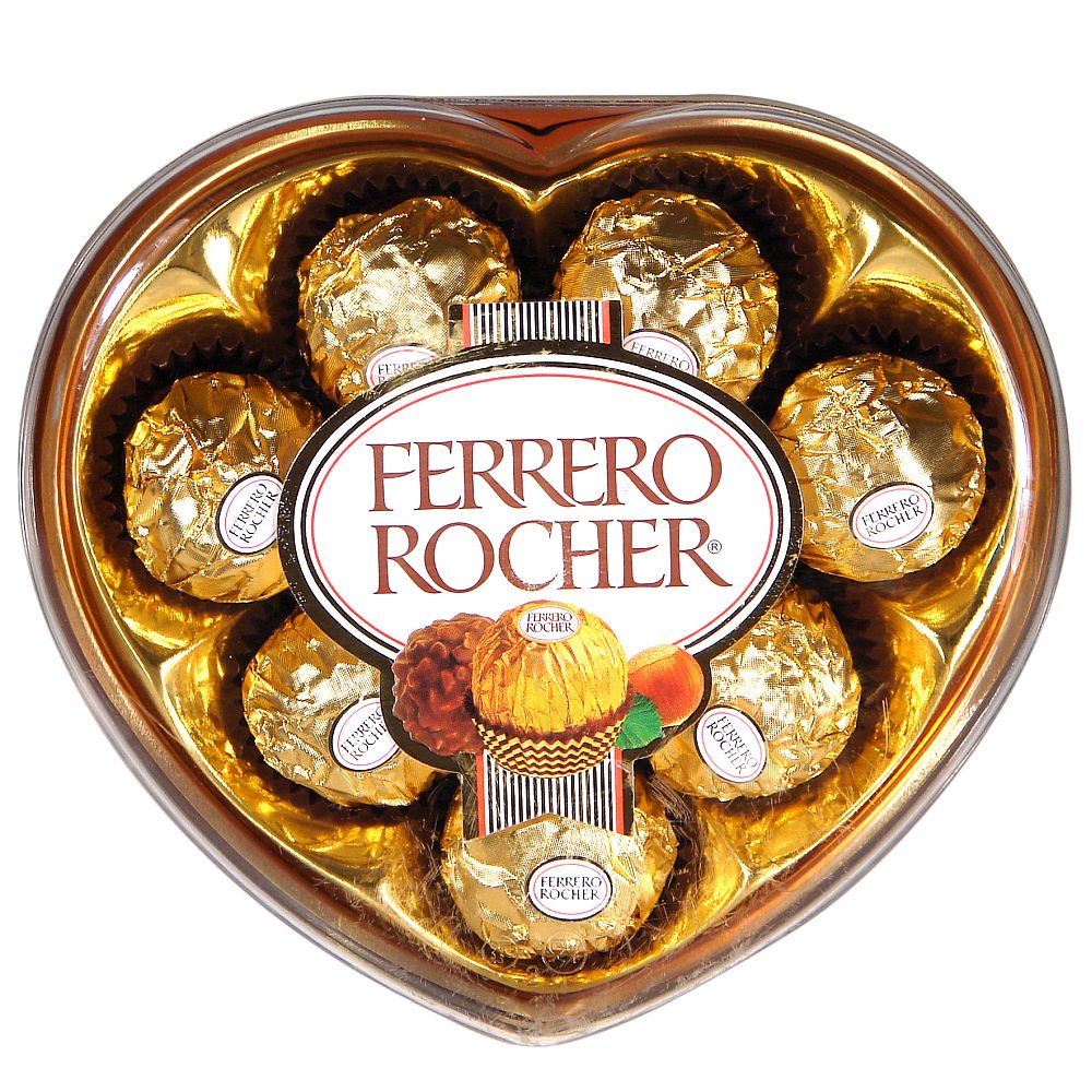 BOMBONES FERRERO ROCHER - CORAZÓN
