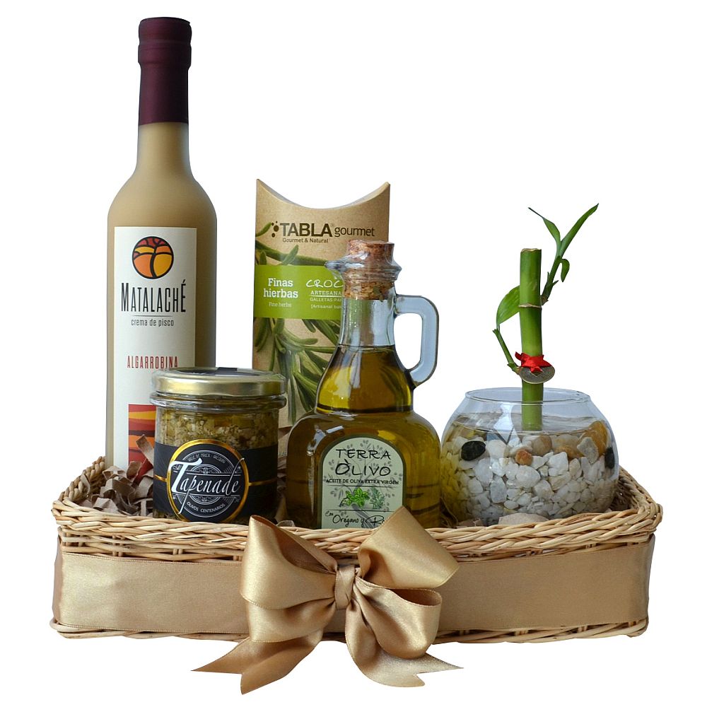 CANASTA LUCKY BAMBOO