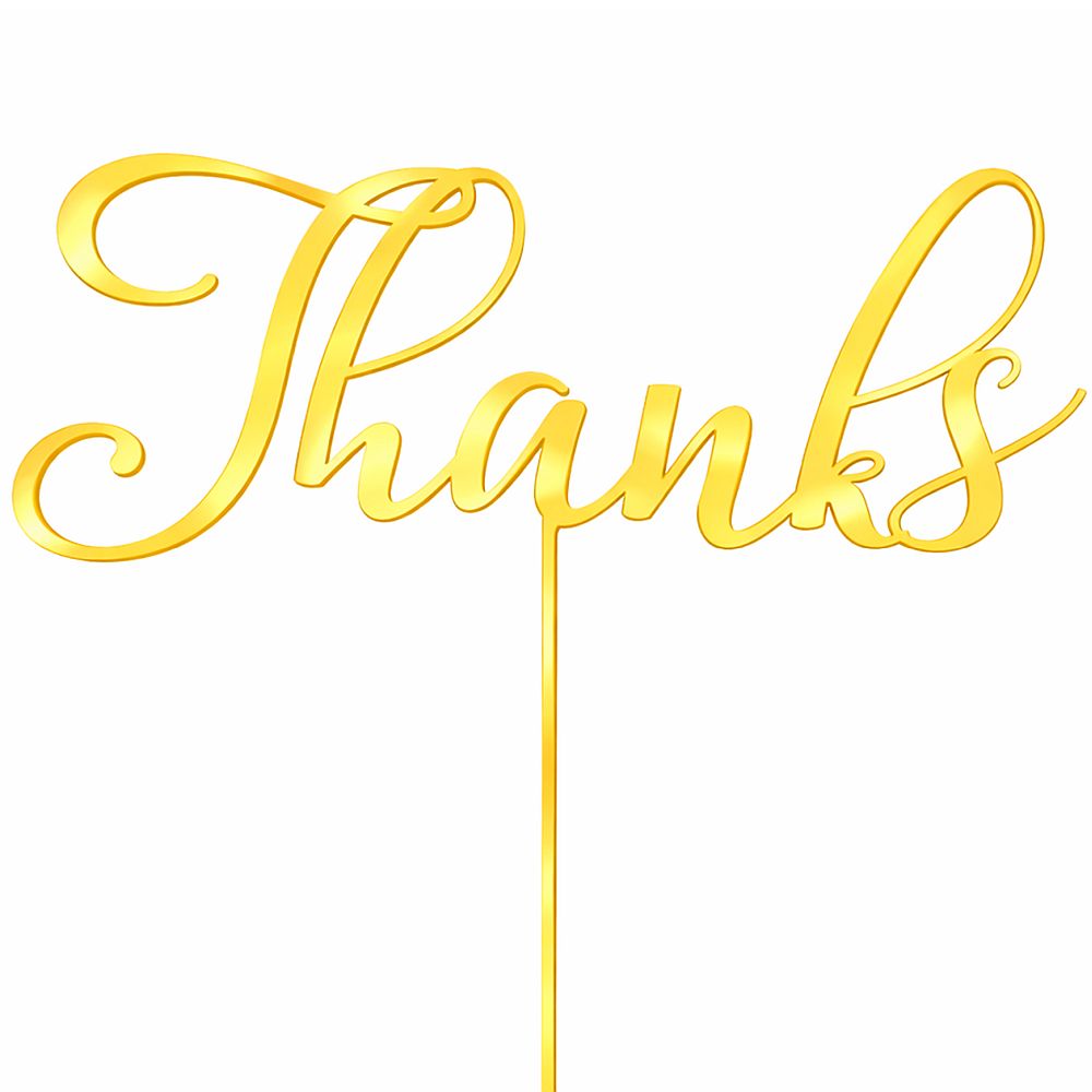 TOPPER THANKS