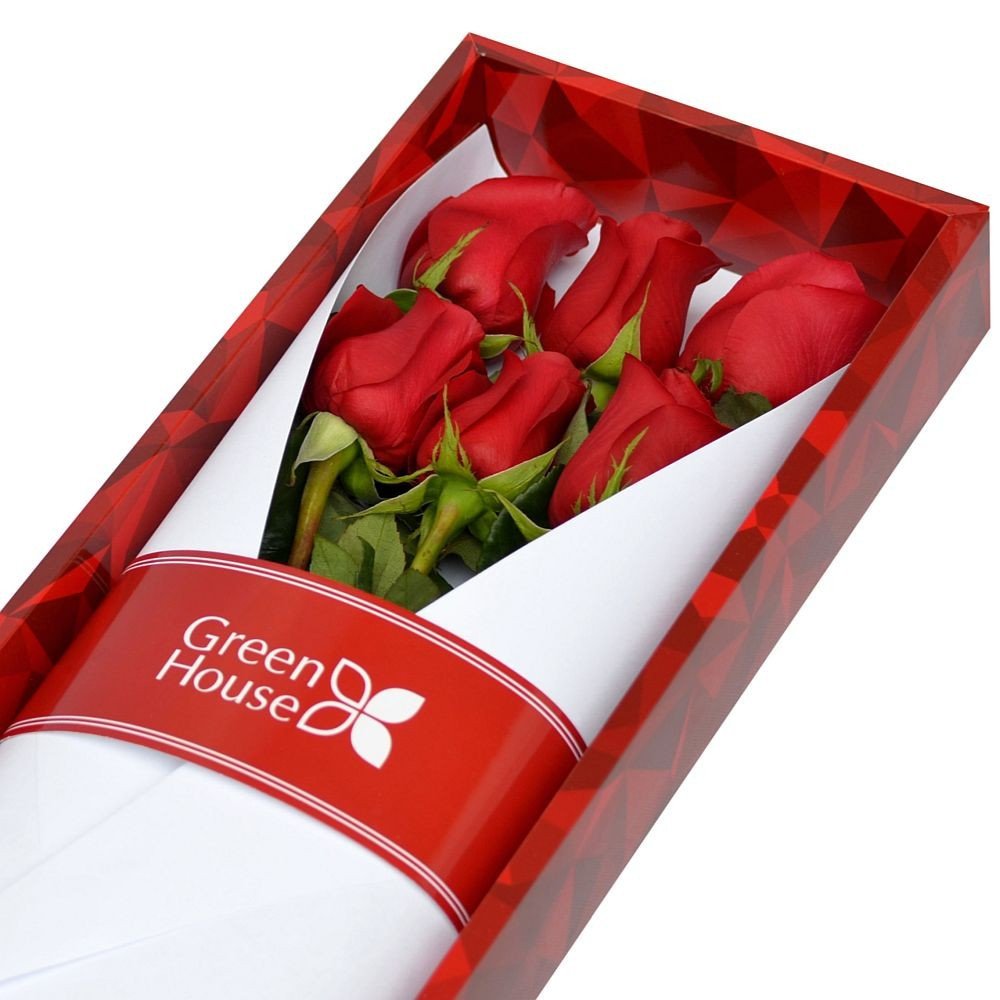 CAJA COLECCIÓN RUBÍ - 6 ROSAS