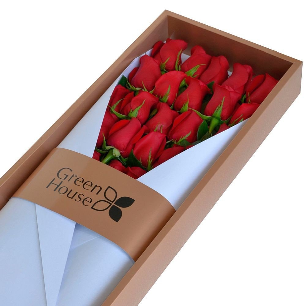 CAJA GLAM GOLD 24 ROSAS