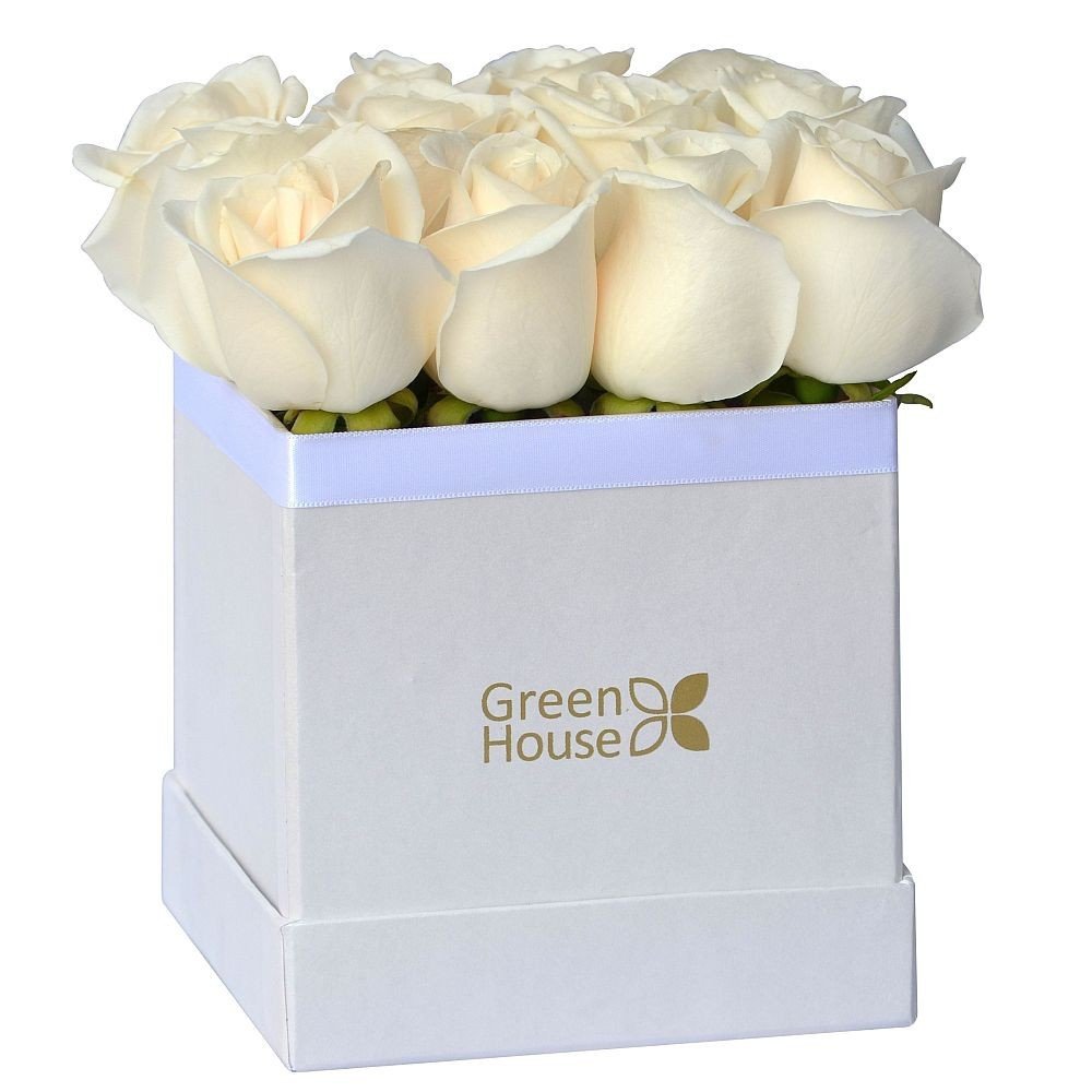 LUXURY RECUERDO - 12 ROSAS BLANCAS