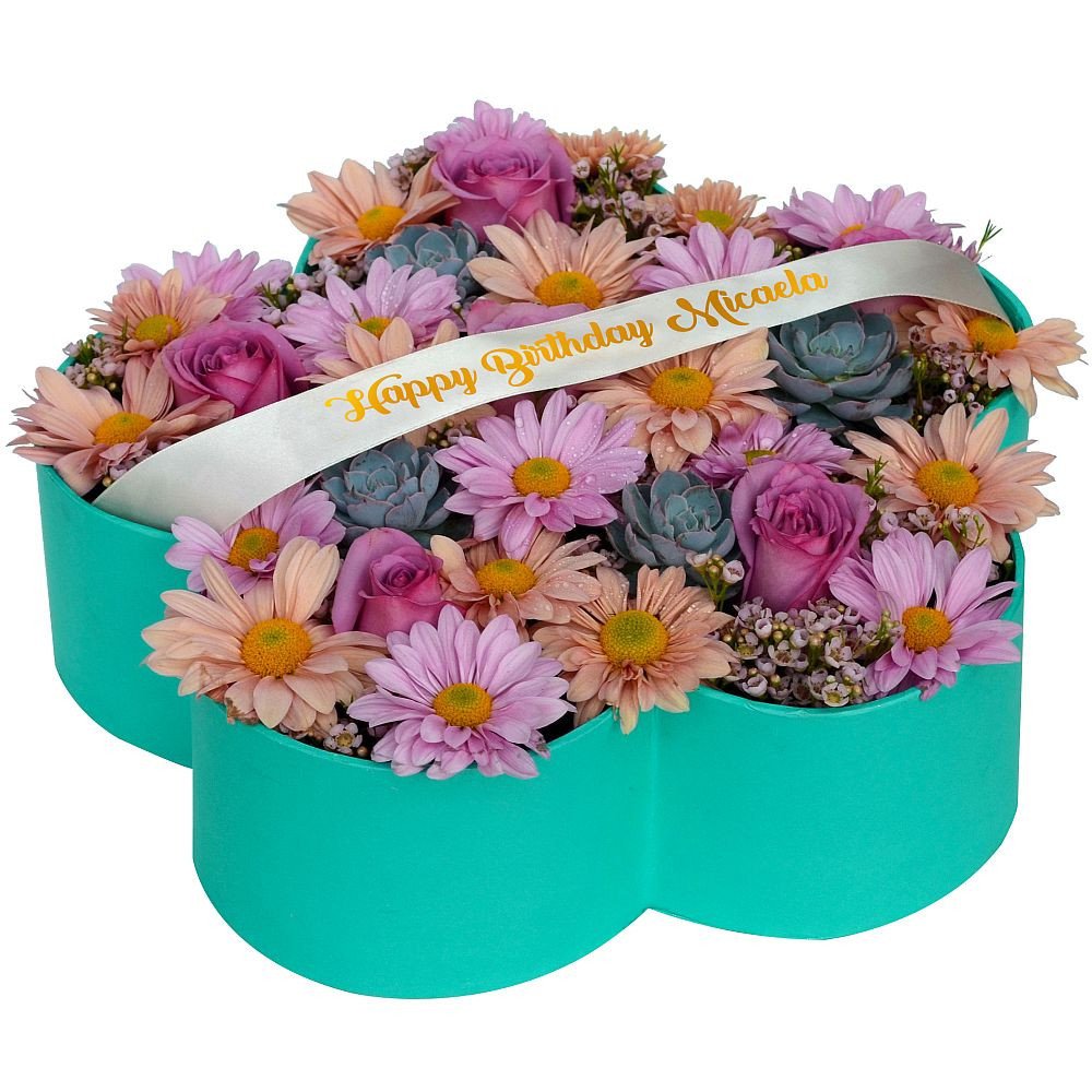 MARGARITA PRIMAVERA TURQUESA (PERSONALIZABLE)