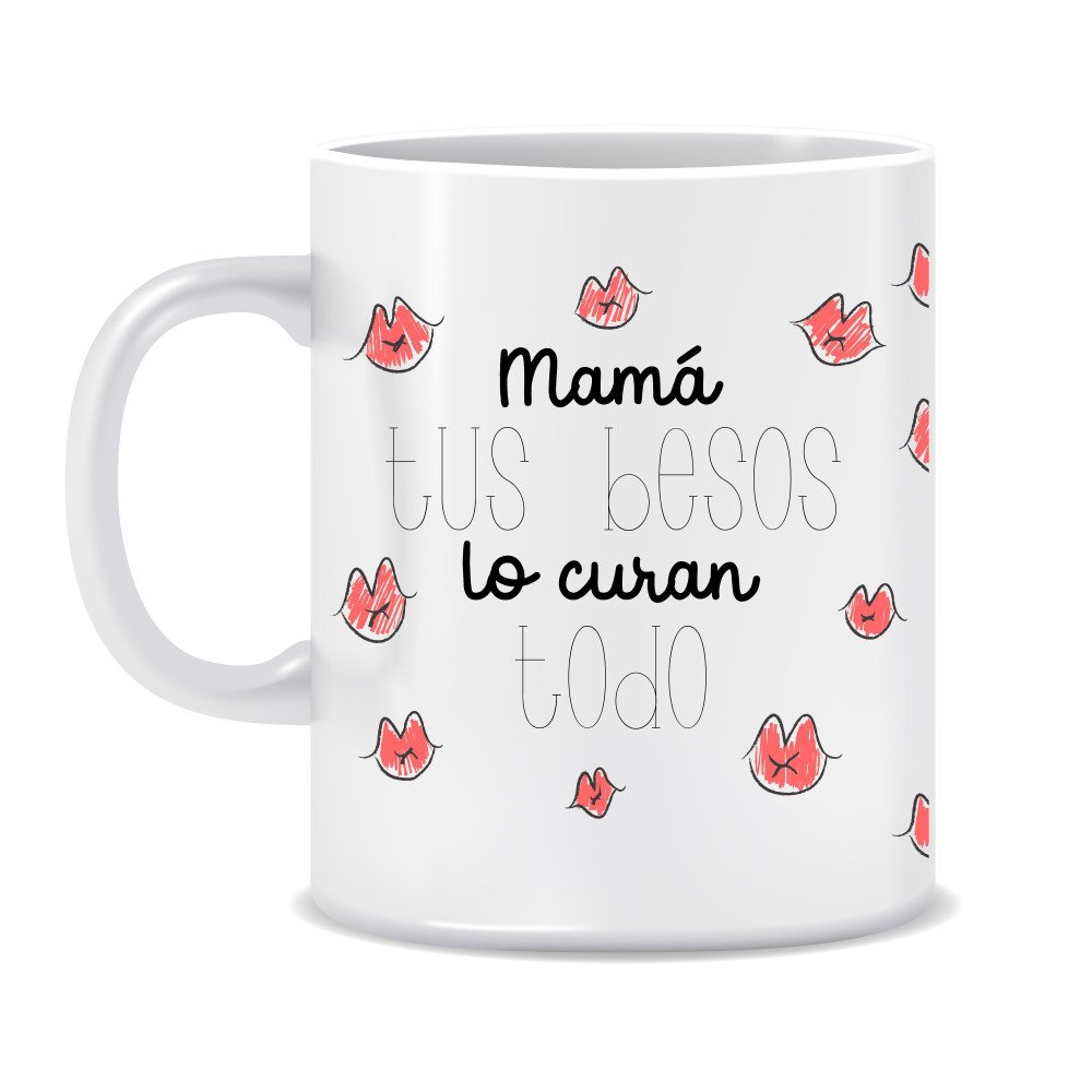 TAZA "BESOS DE MAMÁ"