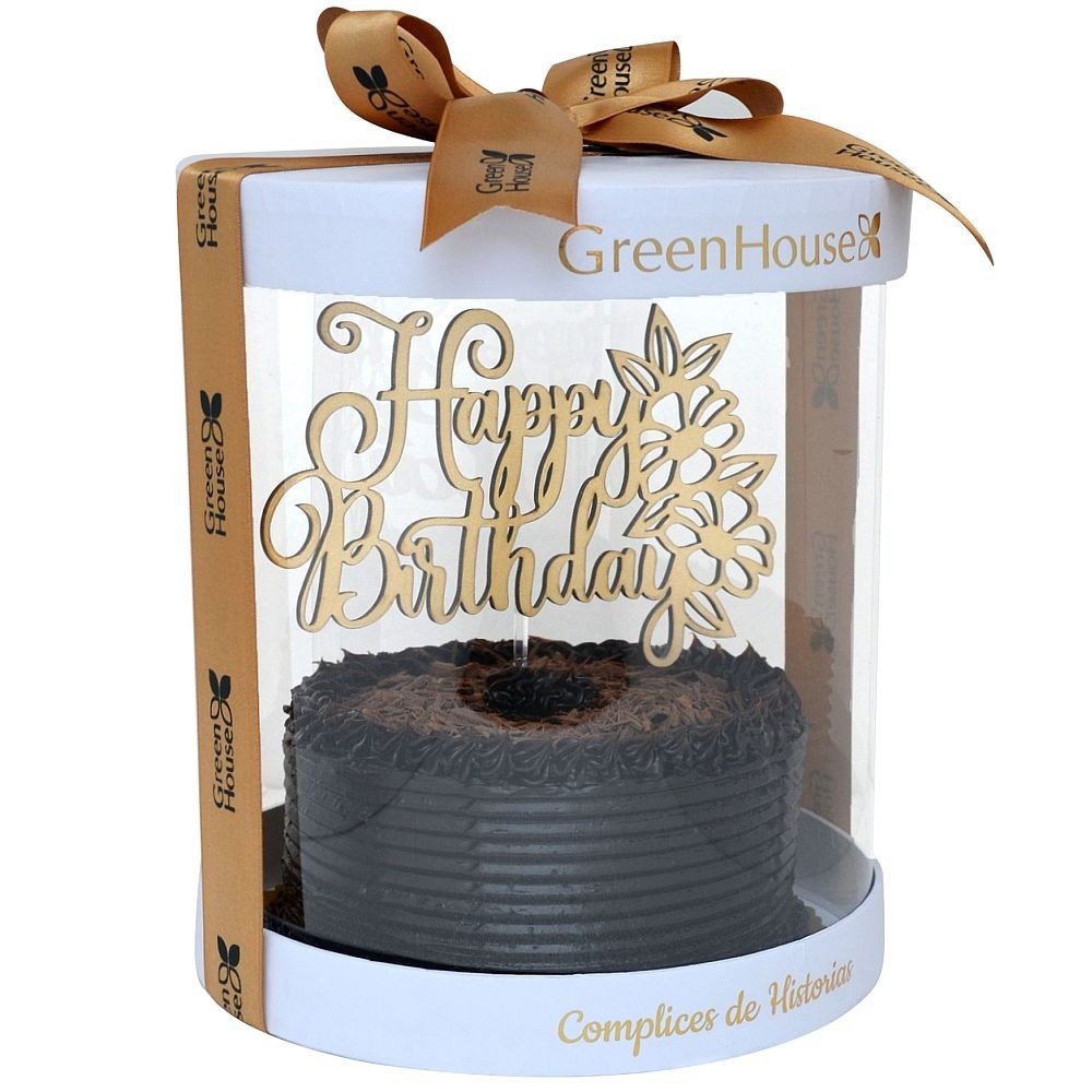 TORTA DE CHOCOLATE (HAPPY BIRTHDAY)