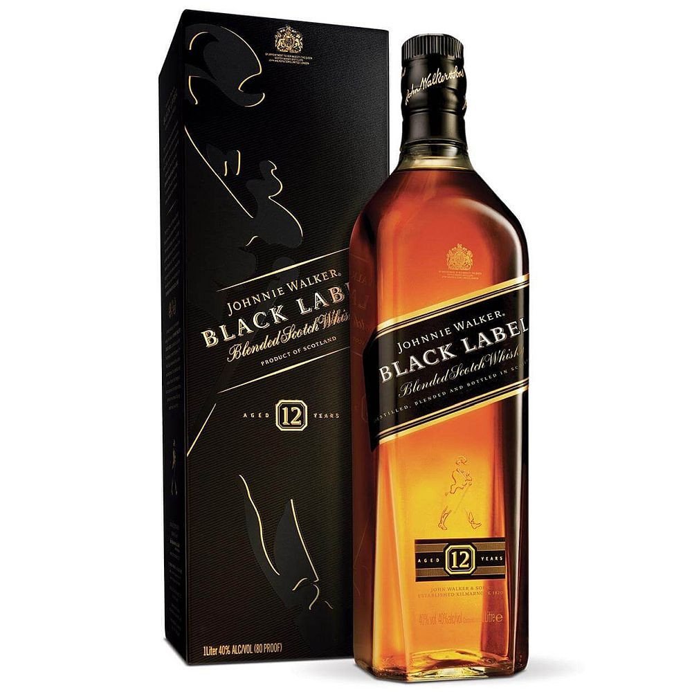 WHISKY JOHNNIE WALKER (ETIQUETA NEGRA)